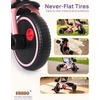 image:imageKRIDDO 2in1 Tricycle for Toddlers 155 Years Push Tricycle with Parent Steering Detachable Handle 9Stage Adjustable Handlebar Toddler Trike with Safety Belt Clutch Pedals amp Dual Basket PinkPink