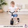 image:imageKRIDDO Baby Balance Bike Mini Cruiser Design with Wide PU Wheels for 13 Year Olds Ideal First Birthday Gift and Baby Toy PinkBwhite