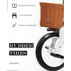 image:imageKRIDDO Classic All Metal Toddler Trike Gift for Boys and Girls Ages 2 to 4 Year Old Tricycle for 1 to 3 Year Olds Sturdy Rear Deck Deluxe Steer and Ergonomics Grip Indoor and Outdoor BlueBlue