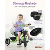 image:imageKRIDDO Kids Tricycles Age 24 Month to 4 Years Toddler Kids Trike for 25 to 5 Year Old Gift Toddler Tricycles for 24 Year Olds Trikes for Toddlers PurpleGreen