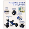 image:imageKRIDDO Kids Tricycles Age 24 Month to 4 Years Toddler Kids Trike for 25 to 5 Year Old Gift Toddler Tricycles for 24 Year Olds Trikes for Toddlers PurpleBlue Sport