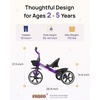 image:imageKRIDDO Kids Tricycles Age 24 Month to 4 Years Toddler Kids Trike for 25 to 5 Year Old Gift Toddler Tricycles for 24 Year Olds Trikes for Toddlers PurplePurple