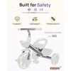 image:imageKRIDDO Kids Tricycles Age 24 Month to 4 Years Toddler Kids Trike for 25 to 5 Year Old Gift Toddler Tricycles for 24 Year Olds Trikes for Toddlers PurpleBlue