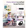 image:imageKRIDDO Kids Tricycles Age 24 Month to 4 Years Toddler Kids Trike for 25 to 5 Year Old Gift Toddler Tricycles for 24 Year Olds Trikes for Toddlers PurplePink