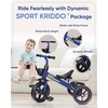 image:imageKRIDDO Kids Tricycles Age 24 Month to 4 Years Toddler Kids Trike for 25 to 5 Year Old Gift Toddler Tricycles for 24 Year Olds Trikes for Toddlers PurpleBlue Sport