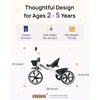 image:imageKRIDDO Kids Tricycles Age 24 Month to 4 Years Toddler Kids Trike for 25 to 5 Year Old Gift Toddler Tricycles for 24 Year Olds Trikes for Toddlers PurpleWhite