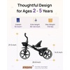 image:imageKRIDDO Kids Tricycles Age 24 Month to 4 Years Toddler Kids Trike for 25 to 5 Year Old Gift Toddler Tricycles for 24 Year Olds Trikes for Toddlers PurpleBlack