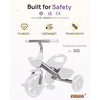 image:imageKRIDDO Kids Tricycles Age 24 Month to 4 Years Toddler Kids Trike for 25 to 5 Year Old Gift Toddler Tricycles for 24 Year Olds Trikes for Toddlers PurplePink