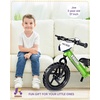 image:imageKRIDDO Pro Toddler Balance Bike 2 Year Old with Hand Brake and Kickstand 12 Inch Push Bicycle Gift Bike for 25 Boys Girls PinkGreen