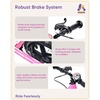 image:imageKRIDDO Pro Toddler Balance Bike 2 Year Old with Hand Brake and Kickstand 12 Inch Push Bicycle Gift Bike for 25 Boys Girls PinkPink