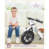 image:imageKRIDDO Pro Toddler Balance Bike 2 Year Old with Hand Brake and Kickstand 12 Inch Push Bicycle Gift Bike for 25 Boys Girls PinkWhite