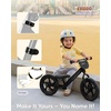 image:imageKRIDDO Toddler Balance Bike 2 Year Old Age 18 Months to 5 Years Old 12 Inch Push Bicycle with Customize Plate 3 Sets of Stickers Included Gift Bike for 23 Boys Girls GreenMatte Black