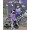 image:imageKRIDDO Toddler Balance Bike 2 Year Old Age 18 Months to 5 Years Old 12 Inch Push Bicycle with Customize Plate 3 Sets of Stickers Included Gift Bike for 23 Boys Girls GreenMatte Black