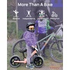 image:imageKRIDDO Toddler Balance Bike 2 Year Old Age 18 Months to 5 Years Old 12 Inch Push Bicycle with Customize Plate 3 Sets of Stickers Included Gift Bike for 23 Boys Girls GreenPinka