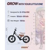 image:imageKRIDDO Toddler Balance Bike 2 Year Old Age 18 Months to 5 Years Old 12 Inch Push Bicycle with Customize Plate 3 Sets of Stickers Included Gift Bike for 23 Boys Girls GreenBlack Led