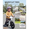 image:imageKRIDDO Toddler Balance Bike 2 Year Old Age 18 Months to 5 Years Old 12 Inch Push Bicycle with Customize Plate 3 Sets of Stickers Included Gift Bike for 23 Boys Girls GreenWhite