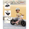 image:imageKRIDDO Toddler Balance Bike 2 Year Old Age 18 Months to 5 Years Old 12 Inch Push Bicycle with Customize Plate 3 Sets of Stickers Included Gift Bike for 23 Boys Girls GreenPinka
