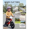 image:imageKRIDDO Toddler Balance Bike 2 Year Old Age 18 Months to 5 Years Old 12 Inch Push Bicycle with Customize Plate 3 Sets of Stickers Included Gift Bike for 23 Boys Girls GreenRed
