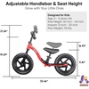 image:imageKRIDDO Toddler Balance Bike 2 Year Old Age 24 Months to 5 Years Old Early Learning Interactive Push Bicycle with Steady Balancing Gift Bike for 25 Boys Girls GreenRed