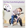 image:imageKRIDDO Toddler Balance Bike 2 Year Old Age 24 Months to 5 Years Old Early Learning Interactive Push Bicycle with Steady Balancing Gift Bike for 25 Boys Girls GreenPink