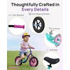 image:imageKRIDDO Toddler Balance Bike 2 Year Old Age 24 Months to 5 Years Old Early Learning Interactive Push Bicycle with Steady Balancing Gift Bike for 25 Boys Girls GreenLedpurple