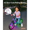 image:imageKRIDDO Toddler Balance Bike 2 Year Old Age 24 Months to 5 Years Old Early Learning Interactive Push Bicycle with Steady Balancing Gift Bike for 25 Boys Girls GreenLedpurple