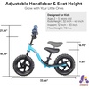 image:imageKRIDDO Toddler Balance Bike 2 Year Old Age 24 Months to 5 Years Old Early Learning Interactive Push Bicycle with Steady Balancing Gift Bike for 25 Boys Girls GreenBlue