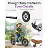 image:imageKRIDDO Toddler Balance Bike 2 Year Old Age 24 Months to 5 Years Old Early Learning Interactive Push Bicycle with Steady Balancing Gift Bike for 25 Boys Girls GreenLedgreen