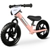 image:imageKRIDDO Toddler Balance Bike 2 Year Old Age 18 Months to 5 Years Old 12 Inch Push Bicycle with Customize Plate 3 Sets of Stickers Included Gift Bike for 23 Boys Girls GreenPinka