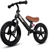 image:imageKRIDDO Toddler Balance Bike 2 Year Old Kids Balance Bike for 25 Years Old Dual Bearing for Smoother Riding Adorable Plate Adjustable Seat and Handlebar Toddler Bike Gifts Age 23 BlackBlack