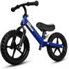 image:imageKRIDDO Toddler Balance Bike 2 Year Old Kids Balance Bike for 25 Years Old Dual Bearing for Smoother Riding Adorable Plate Adjustable Seat and Handlebar Toddler Bike Gifts Age 23 BlackBlue