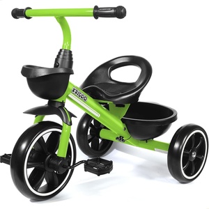 image:imageKRIDDO Kids Tricycles Age 24 Month to 4 Years Toddler Kids Trike for 25 to 5 Year Old Gift Toddler Tricycles for 24 Year Olds Trikes for Toddlers PurpleGreen