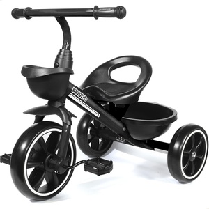 image:imageKRIDDO Kids Tricycles Age 24 Month to 4 Years Toddler Kids Trike for 25 to 5 Year Old Gift Toddler Tricycles for 24 Year Olds Trikes for Toddlers PurpleBlack