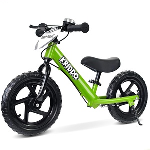 image:imageKRIDDO Pro Toddler Balance Bike 2 Year Old with Hand Brake and Kickstand 12 Inch Push Bicycle Gift Bike for 25 Boys Girls PinkGreen