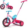image:imageKRIDDO 3in1 Toddler Tricycle for Kids 18 Months to 3 Years Tricycle for 2 Years with Parent Steering Extra Wide Seat Large Basket EasytoCarry Seat Gift for Boys and Girls Age 23 Pink3in1 Pink